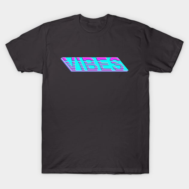 Retro Vibes T-Shirt by BG Art & Design